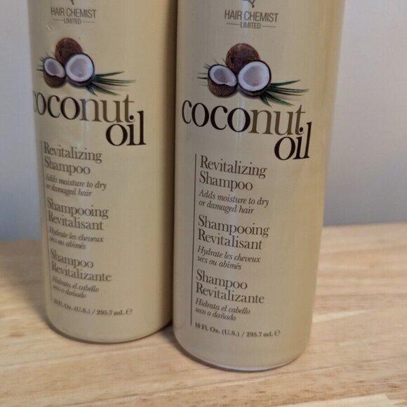 2X Hair Chemist Coconut Oil Revitalizing Shampoo, 10oz - Picture 4 of 4